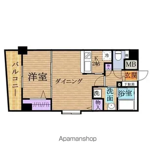 日神デュオステージ浅草【10階】の間取り