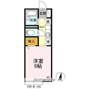 メゾンシーナ【1階】の間取り