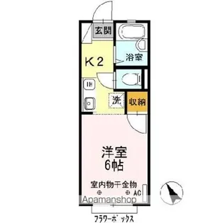 第IIIAIコーポ【1階】の間取り