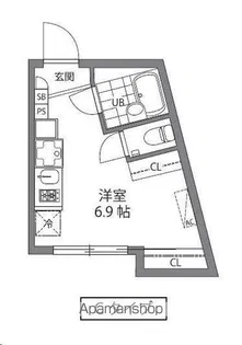 ヒルクレスト新中野【1階】の間取り