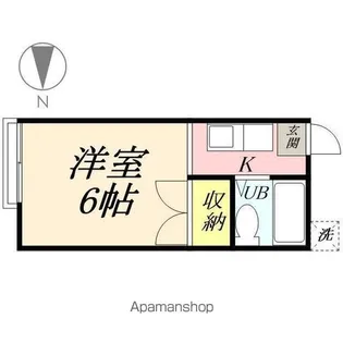 プチメゾン美【203号室】の間取り
