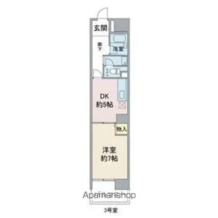 アーバンライフ金山Ⅱ【6階】の間取り