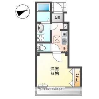 LUCE 上祖師谷【1階】の間取り