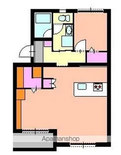 ハイツ大石地所III【2階】の間取り
