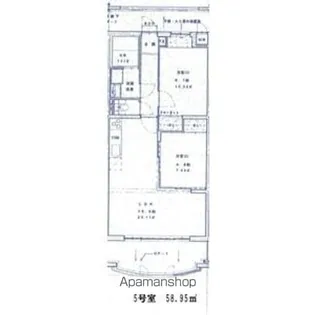 METIS WON(メーティス ワン)【3階】の間取り