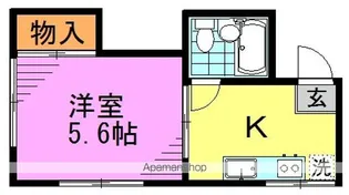 サウスプラザ【2階】の間取り