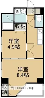 ボヌール・エスト【7階】の間取り