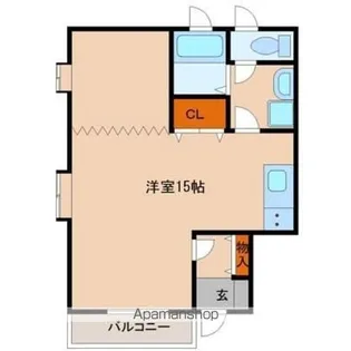 エル・シーズⅠ【202号室】の間取り