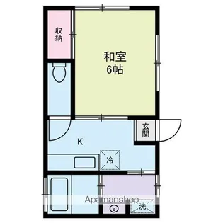 Kハイツ【1階】の間取り