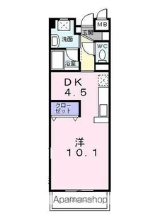 エテルノジェンテ【3階】の間取り