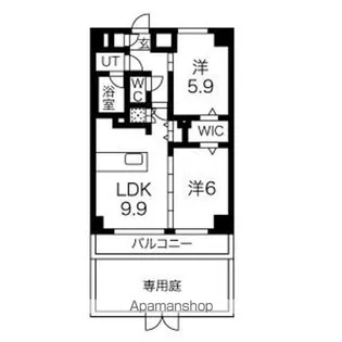 エルフォルテ東日暮里【1階】の間取り