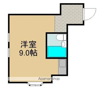 立京弐番館【4階】の間取り