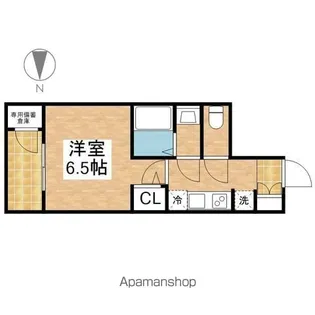 愛知県名古屋市東区葵2丁目【マンション】の間取り