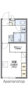 レオパレス二反田【102号室】の間取り
