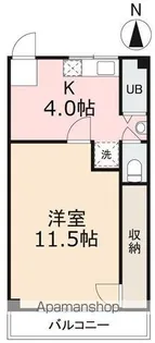 CASA GRIGRA【302号室】の間取り