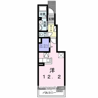カーサ ナガノ【1階】の間取り