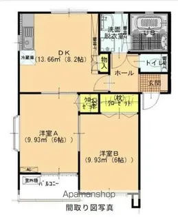 アネックス21市場Ⅱ【1階】の間取り