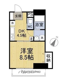 メゾン・デボア【201号室】の間取り