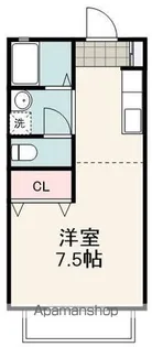 三幸ハイツ【107号室】の間取り