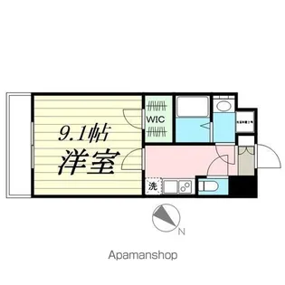 アーバンフラッツ小田原【4階】の間取り