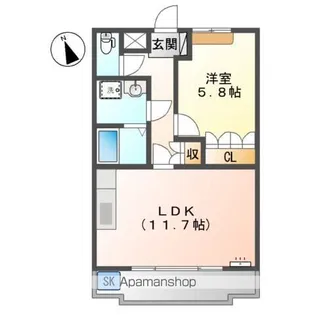 ファミリアーナ【2階】の間取り
