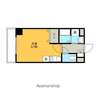 アルバ志賀本通【9階】の間取り