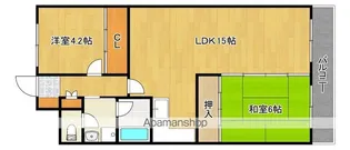 フィアスコート百舌鳥陵南 【4階】の間取り