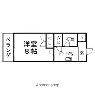 ソレイユYK【3階】の間取り
