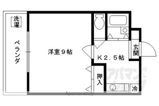 ロイヤルティミノ【105号室】の間取り