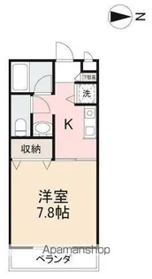 コンフォール・メゾン【302号室】の間取り