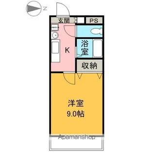リバービレッジ宝来町【2階】の間取り