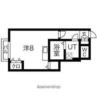 HYDE PARK【1階】の間取り