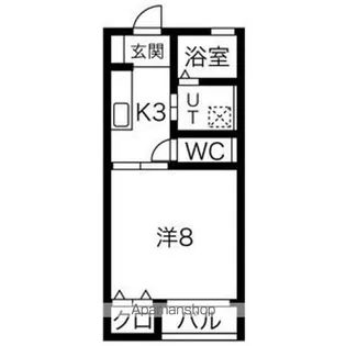エクセランI【2階】の間取り