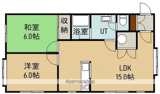 コーポリン【201号室】の間取り