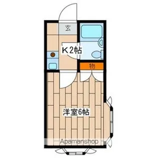 パークヒルズ【2階】の間取り