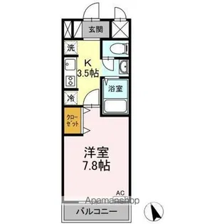 ルピナスコート柴崎【2階】の間取り