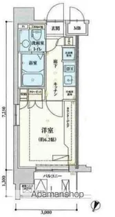 リヴシティ横濱弘明寺【7階】の間取り