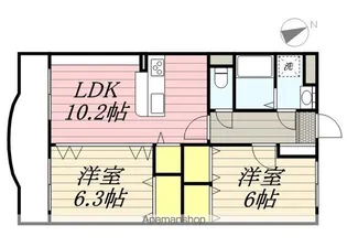 グラン・シャリオ【201号室】の間取り
