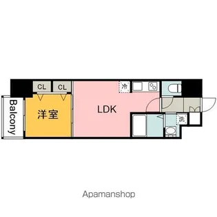 BPRレジデンス国泰寺(旧S-RESIDENCE国泰寺町二丁目)【5階】の間取り