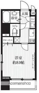 HF北四番丁レジデンス【6階】の間取り