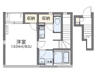 レオネクストリバージュ中央【2階】の間取り