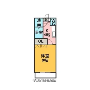 VALO B棟【2階】の間取り