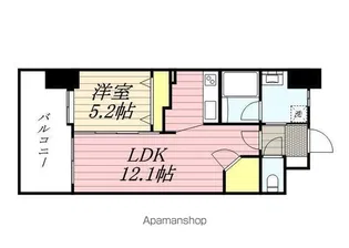 コンプレートSEKIJOU【6階】の間取り