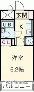 ライオンズマンション橦木【705号室】の間取り