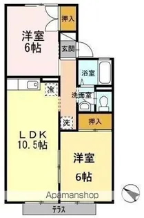 エステートキムラ【1階】の間取り