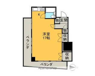 第5野村ビル【705号室】の間取り