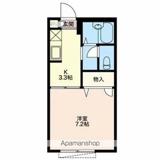 レジデンス辻【1階】の間取り