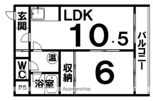 ヴェルデュール柏林台【3階】の間取り