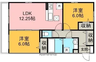 プレミールメゾン【1階】の間取り
