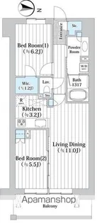 アビティグランデ砧 (C棟)【4階】の間取り